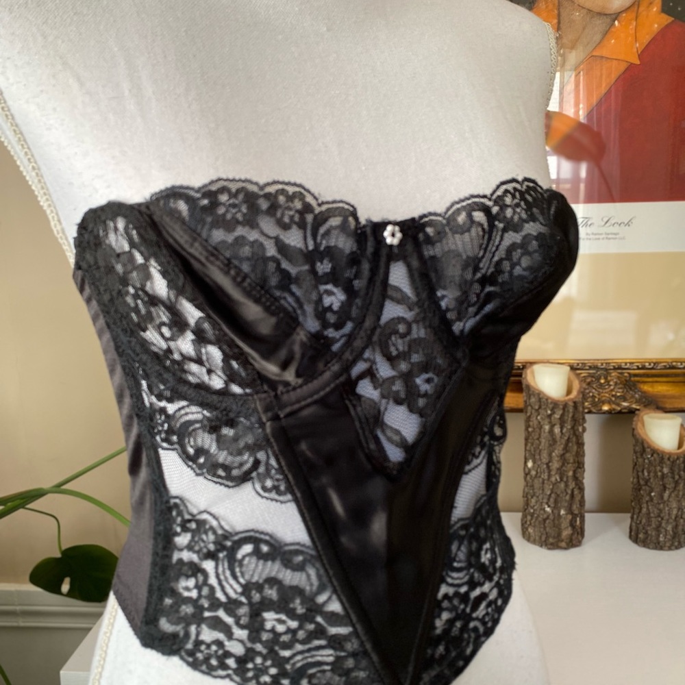 Vintage Christian Dior Bustier Corset 36B - Picture 2 of 13